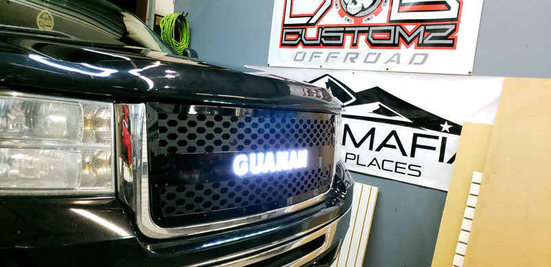 2007 - 2010 GMC 2500HD / 3500HD Grille Insert – DB Customz